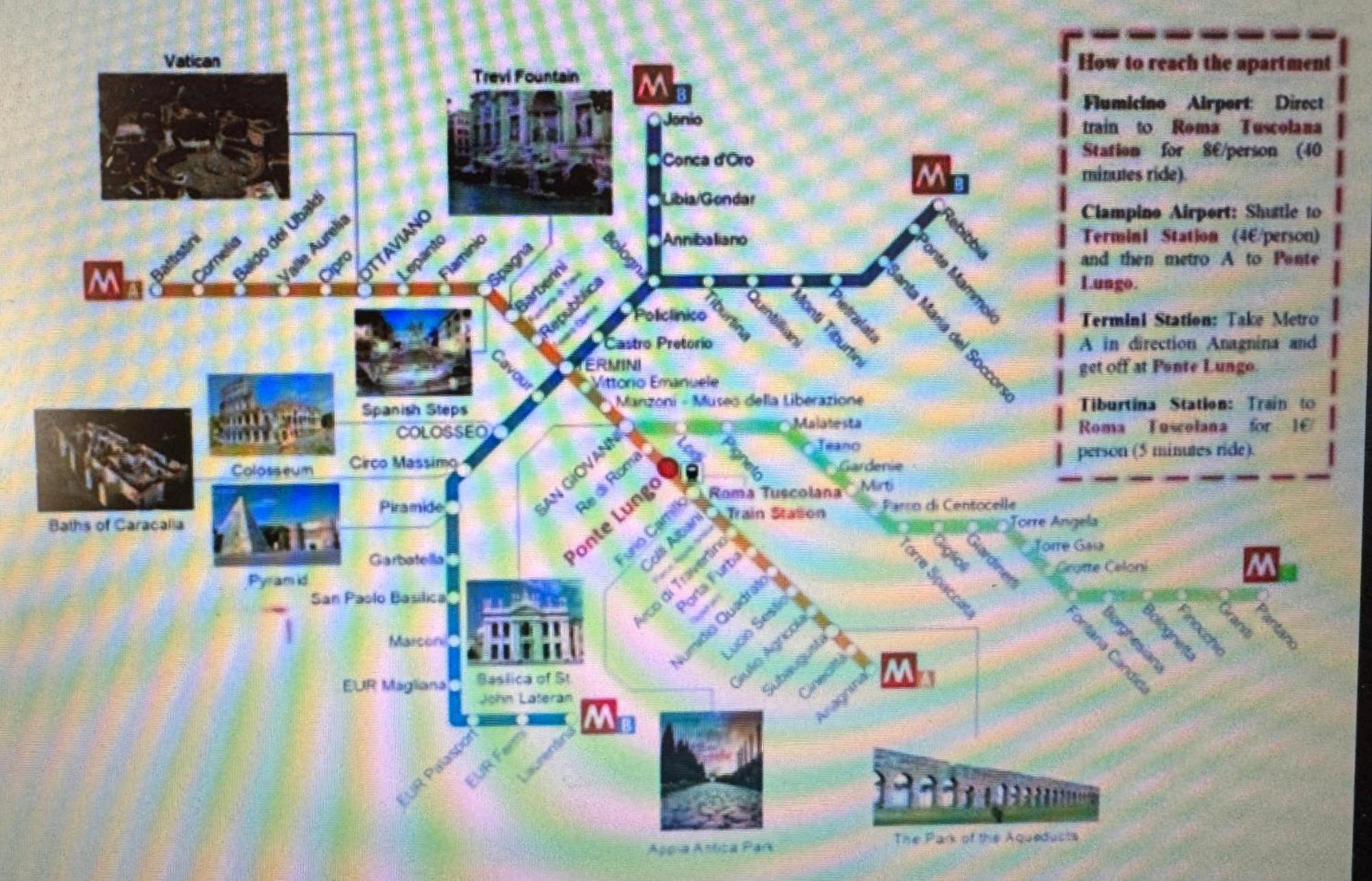 Apartment Close To The Coloseum, 2 Minutes Walk From Metro A Εξωτερικό φωτογραφία